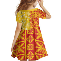 Kahili Quilt Hawaii Family Matching Off Shoulder Maxi Dress and Hawaiian Shirt Tropical Flower Seamless Half Style
