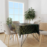 Personalised Australia And Vanuatu Tablecloth Aboriginal Lizard Polynesia Ni-Van Pig Tusk LT14 - Polynesian Pride
