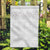 Tokelau White Sunday Garden Flag Polynesian Pattern Gardenia Thunbergia