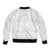 American Samoa White Sunday Bomber Jacket Lotu Tamaiti Plumeria With Samoan Pattern