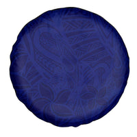 Blue Polynesia Spare Tire Cover Polynesian Pattern Mix Plumeria LT14 - Polynesian Pride