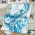 Blue Hawaii Humpback Whale Blanket Polynesian Tribal Ocean Vibes