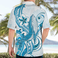 Blue Hawaii Humpback Whale Hawaiian Shirt Polynesian Tribal Ocean Vibes LT14 - Polynesian Pride