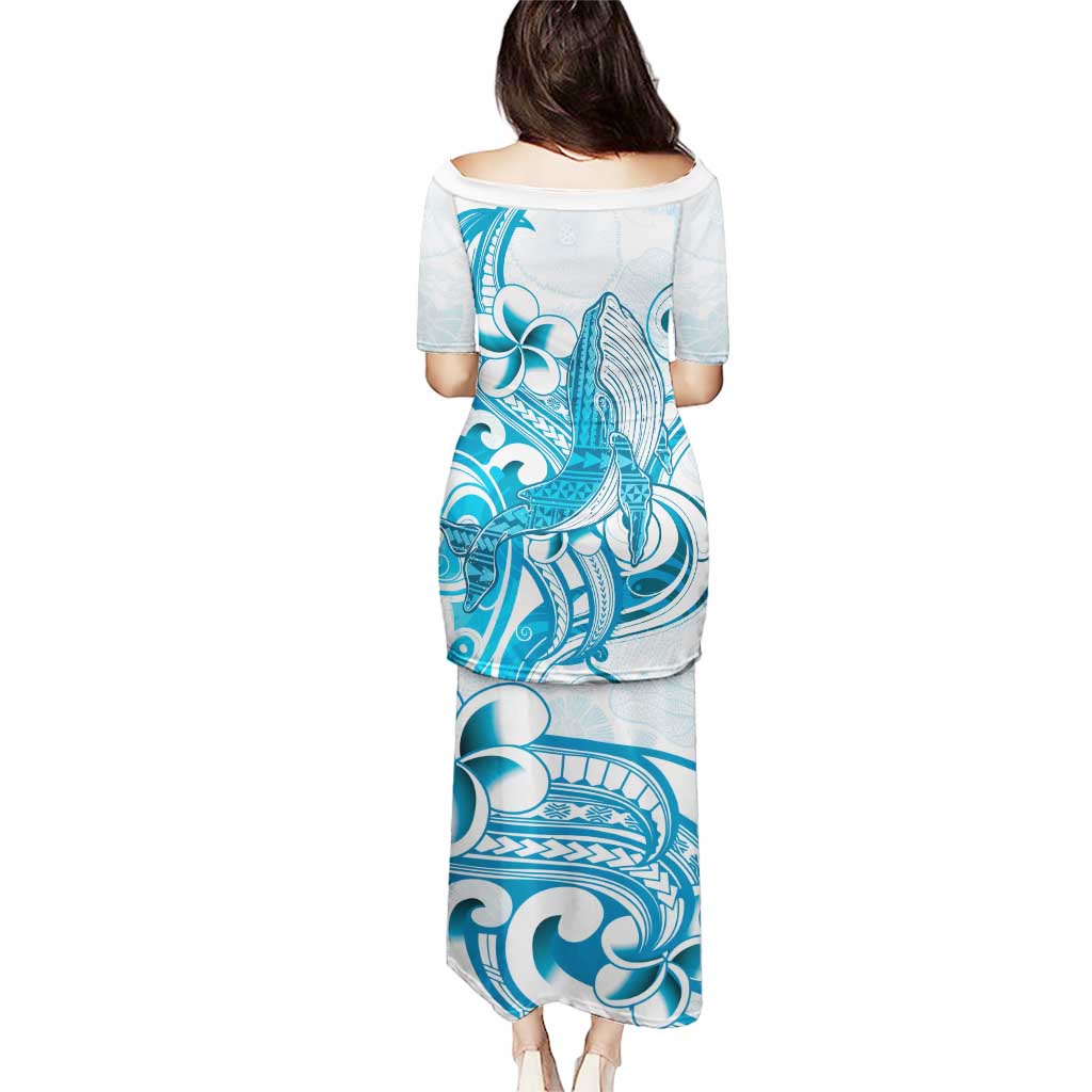 Blue Hawaii Humpback Whale Puletasi Polynesian Tribal Ocean Vibes
