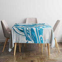 Blue Hawaii Humpback Whale Tablecloth Polynesian Tribal Ocean Vibes LT14 - Polynesian Pride