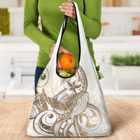 Brown Hawaii Humpback Whale Grocery Bag Polynesian Tribal Ocean Vibes LT14 - Polynesian Pride