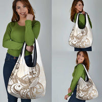 Brown Hawaii Humpback Whale Grocery Bag Polynesian Tribal Ocean Vibes LT14 - Polynesian Pride