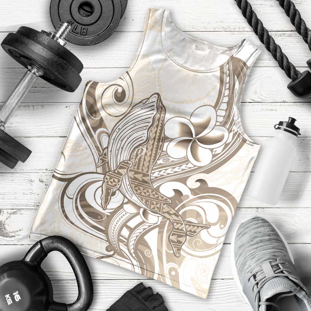 Brown Hawaii Humpback Whale Men Tank Top Polynesian Tribal Ocean Vibes LT14 - Polynesian Pride