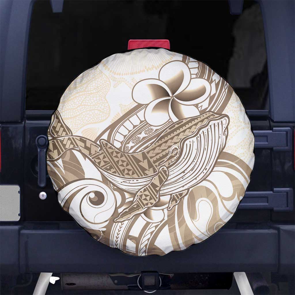 Brown Hawaii Humpback Whale Spare Tire Cover Polynesian Tribal Ocean Vibes LT14 - Polynesian Pride
