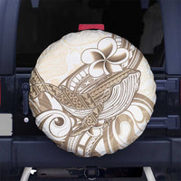 Brown Hawaii Humpback Whale Spare Tire Cover Polynesian Tribal Ocean Vibes LT14 - Polynesian Pride