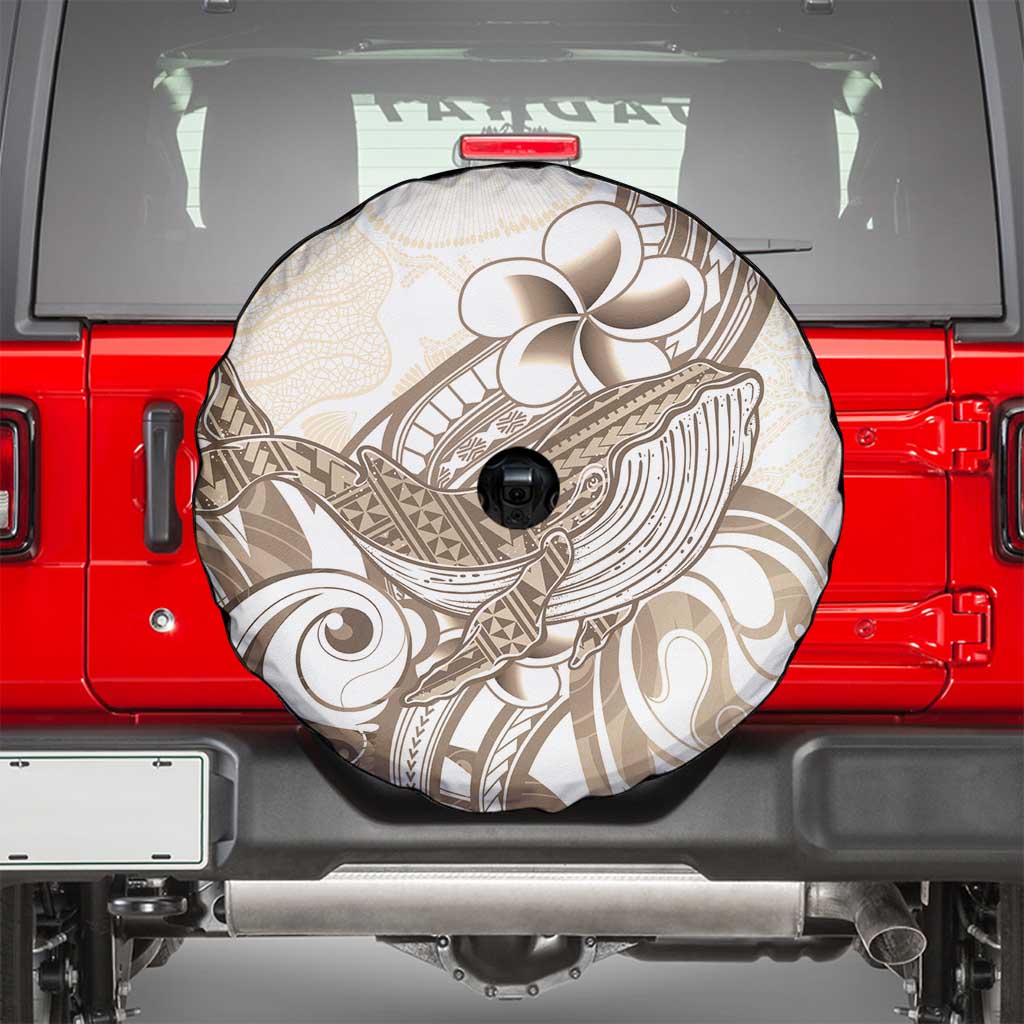 Brown Hawaii Humpback Whale Spare Tire Cover Polynesian Tribal Ocean Vibes LT14 - Polynesian Pride