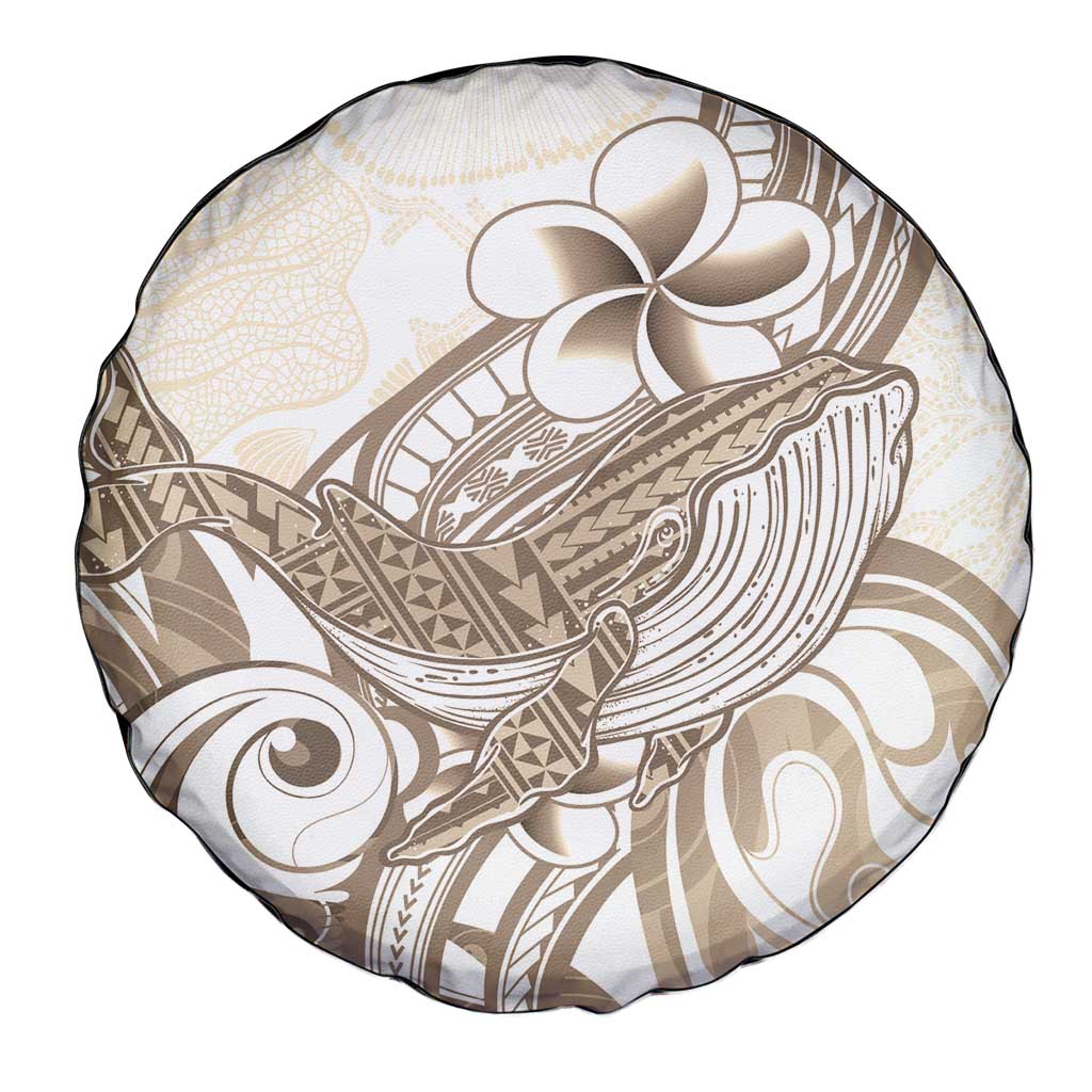 Brown Hawaii Humpback Whale Spare Tire Cover Polynesian Tribal Ocean Vibes LT14 - Polynesian Pride