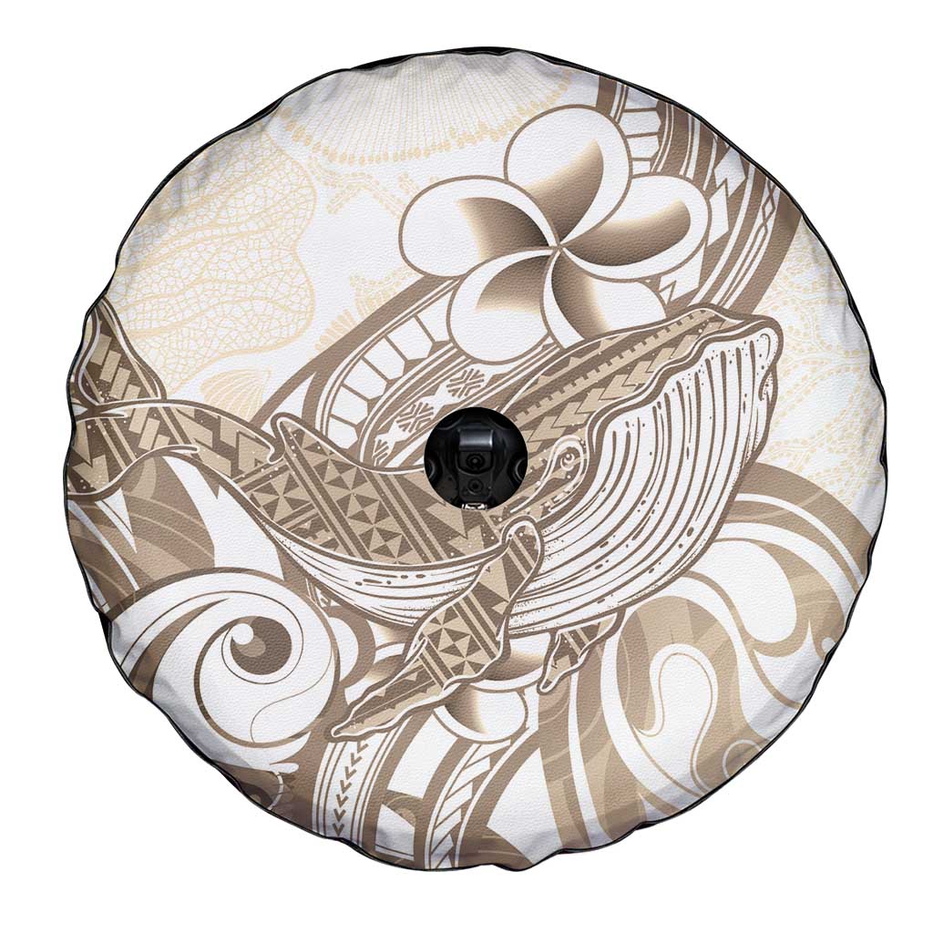 Brown Hawaii Humpback Whale Spare Tire Cover Polynesian Tribal Ocean Vibes LT14 - Polynesian Pride