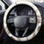 Brown Hawaii Humpback Whale Steering Wheel Cover Polynesian Tribal Ocean Vibes