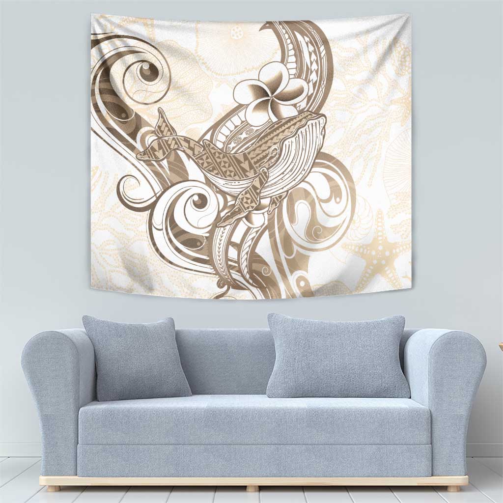 Brown Hawaii Humpback Whale Tapestry Polynesian Tribal Ocean Vibes