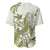 Lime Green Hawaii Baseball Jersey Humpback Whale Tattoo Polynesian Tribal Ocean Vibes