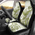 Lime Green Hawaii Car Seat Cover Humpback Whale Tattoo Polynesian Tribal Ocean Vibes