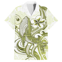 Lime Green Hawaii Hawaiian Shirt Humpback Whale Tattoo Polynesian Tribal Ocean Vibes LT14 Lime Green - Polynesian Pride