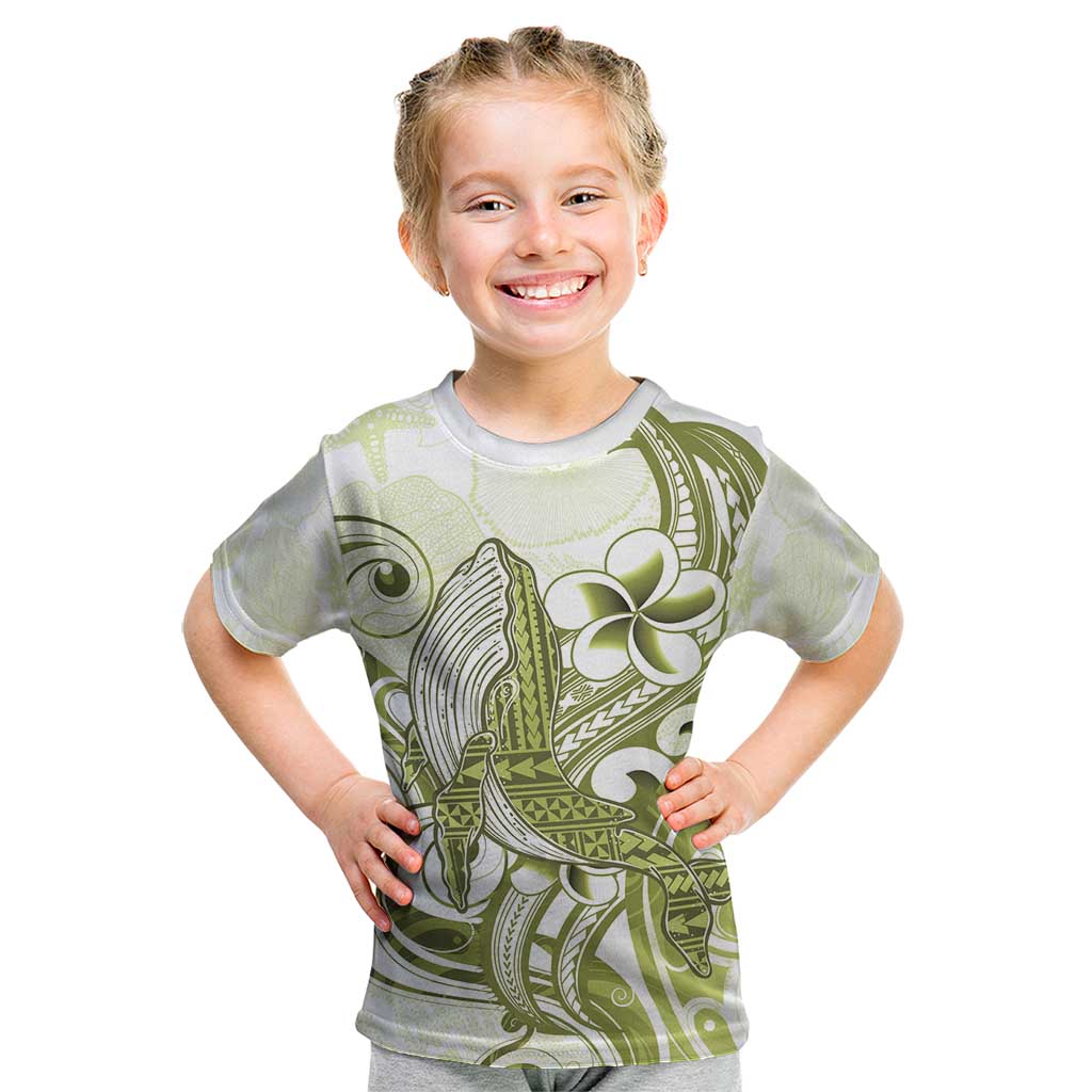 Lime Green Hawaii Kid T Shirt Humpback Whale Tattoo Polynesian Tribal Ocean Vibes