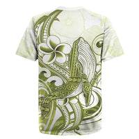 Lime Green Hawaii Rugby Jersey Humpback Whale Tattoo Polynesian Tribal Ocean Vibes LT14 - Polynesian Pride