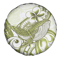 Lime Green Hawaii Spare Tire Cover Humpback Whale Tattoo Polynesian Tribal Ocean Vibes LT14 - Polynesian Pride