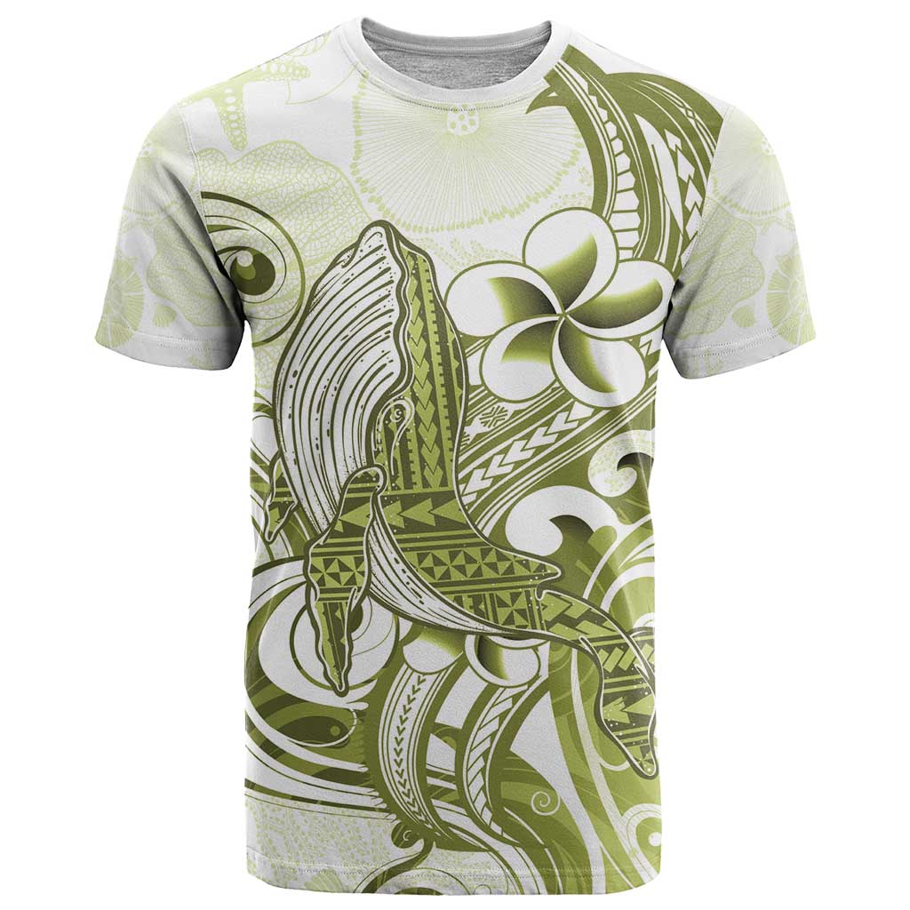 Lime Green Hawaii T Shirt Humpback Whale Tattoo Polynesian Tribal Ocean Vibes