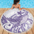 Purple Hawaii Beach Blanket Humpback Whale Tattoo Polynesian Tribal Ocean Vibes