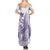 Purple Hawaii Family Matching Summer Maxi Dress and Hawaiian Shirt Humpback Whale Tattoo Polynesian Tribal Ocean Vibes