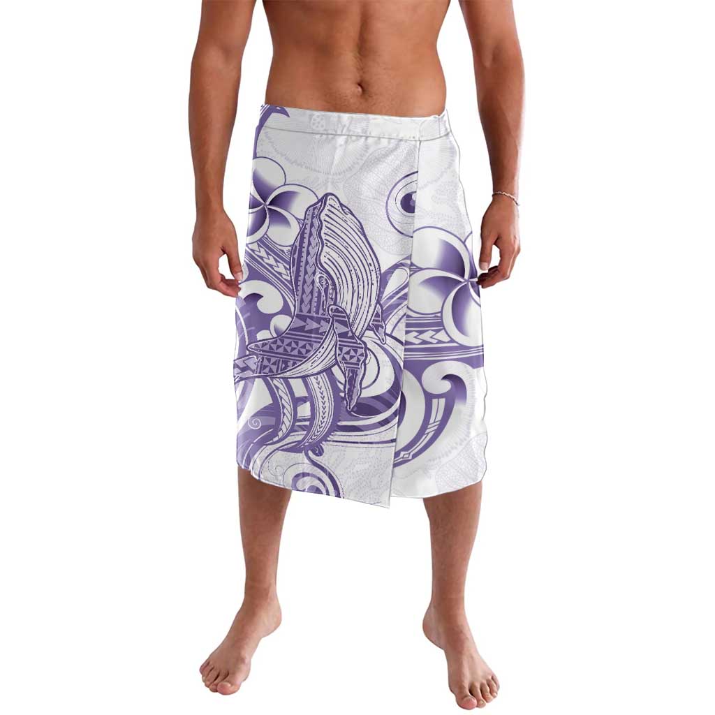 Purple Hawaii Lavalava Humpback Whale Tattoo Polynesian Tribal Ocean Vibes LT14 Purple - Polynesian Pride