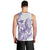 Purple Hawaii Men Tank Top Humpback Whale Tattoo Polynesian Tribal Ocean Vibes