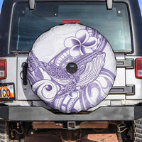 Purple Hawaii Spare Tire Cover Humpback Whale Tattoo Polynesian Tribal Ocean Vibes LT14 Purple - Polynesian Pride
