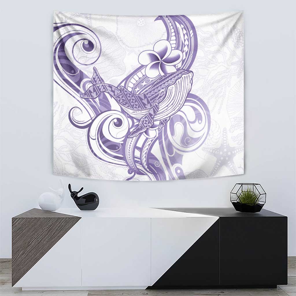 Purple Hawaii Tapestry Humpback Whale Tattoo Polynesian Tribal Ocean Vibes