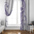 Purple Hawaii Window Curtain Humpback Whale Tattoo Polynesian Tribal Ocean Vibes