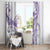 Purple Hawaii Window Curtain Humpback Whale Tattoo Polynesian Tribal Ocean Vibes