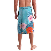 Personalised Hawaii Lavalava Humpback Whale Tattoo With Tropical Flowers LT14 - Polynesian Pride