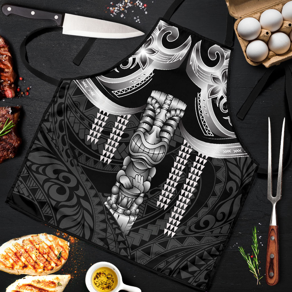 Tiki Drum Hawaii Apron Hawaiian Kakau Tattoo Style