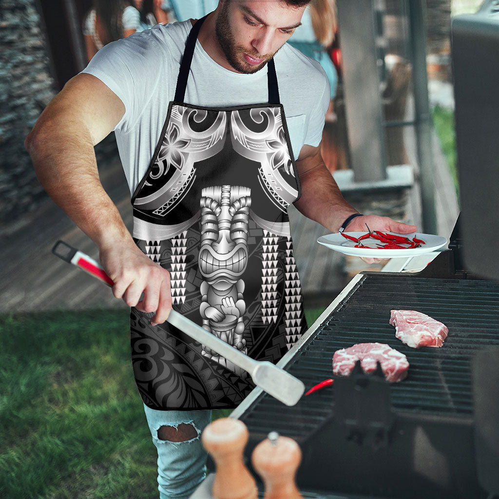 Tiki Drum Hawaii Apron Hawaiian Kakau Tattoo Style