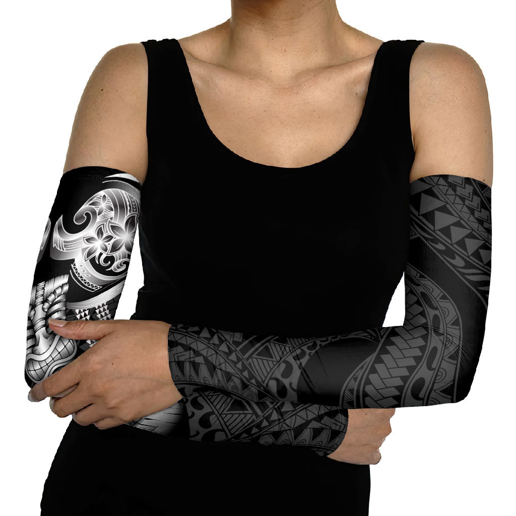 Tiki Drum Hawaii Arm Sleeves Hawaiian Kakau Tattoo Style