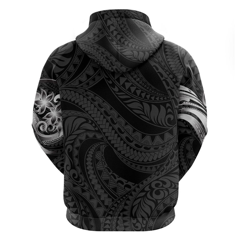 Tiki Drum Hawaii Hoodie Hawaiian Kakau Tattoo Style