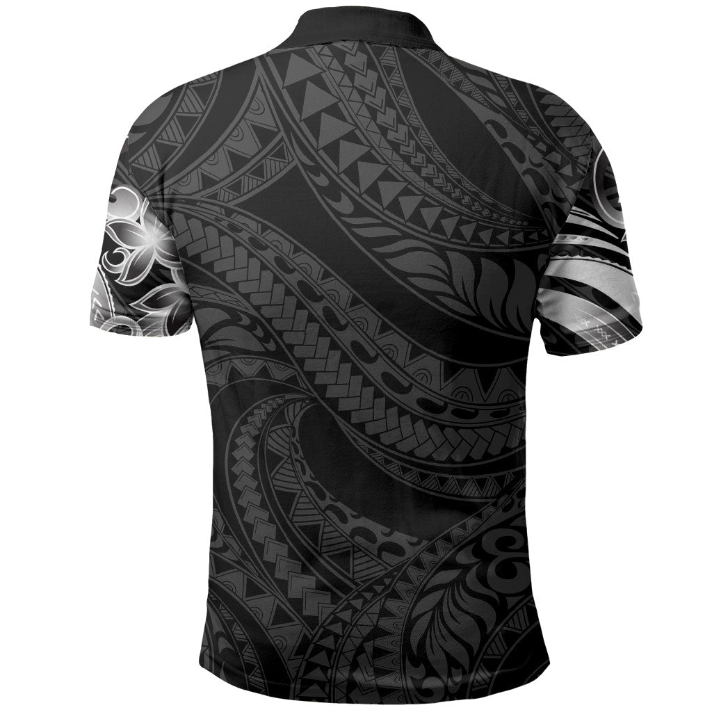 Tiki Drum Hawaii Polo Shirt Hawaiian Kakau Tattoo Style
