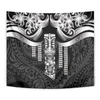 Tiki Drum Hawaii Tapestry Hawaiian Kakau Tattoo Style LT14 - Polynesian Pride