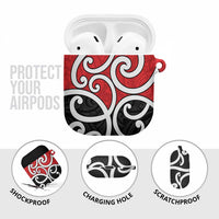 New Zealand AirPods Case Maori Koru Tino Rangatiratanga Color - Polynesian Pride