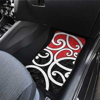 New Zealand Car Mats Maori Koru Tino Rangatiratanga Color - Polynesian Pride