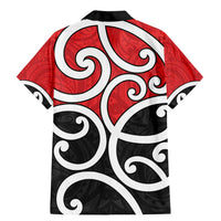 New Zealand Family Matching Mermaid Dress and Hawaiian Shirt Maori Koru Tino Rangatiratanga Color - Polynesian Pride