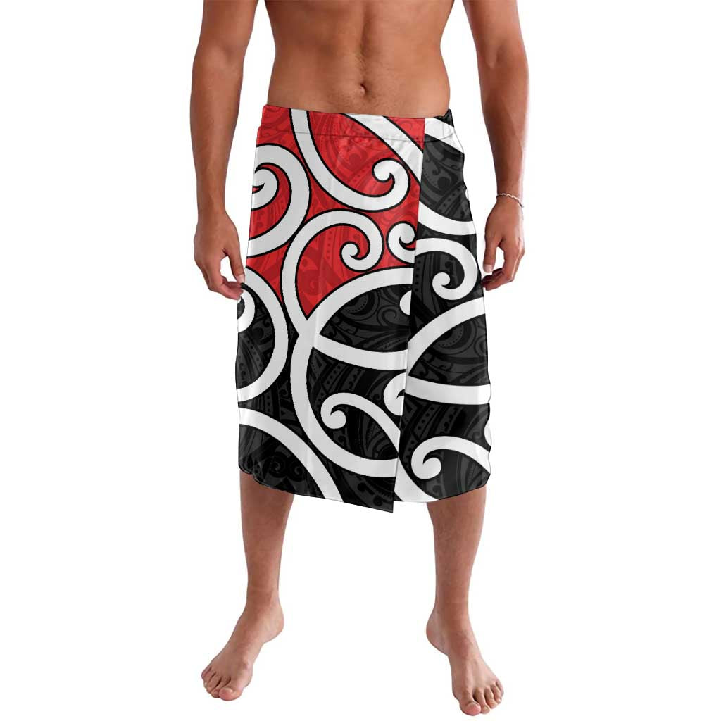 New Zealand Lavalava Maori Koru Tino Rangatiratanga Color - Polynesian Pride