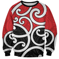 New Zealand Sweatshirt Maori Koru Tino Rangatiratanga Color - Polynesian Pride