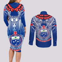 samoa-rugby-couples-matching-long-sleeve-bodycon-dress-and-long-sleeve-button-shirts-2023-go-manu-samoa-with-ula-fala-style