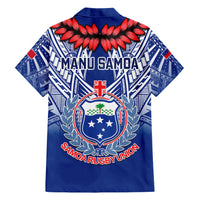 samoa-rugby-family-matching-short-sleeve-bodycon-dress-and-hawaiian-shirt-2023-go-manu-samoa-with-ula-fala-style
