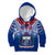 Samoa Rugby Kid Hoodie 2023 Go Manu Samoa With Ula Fala Style LT14 Hoodie Blue - Polynesian Pride