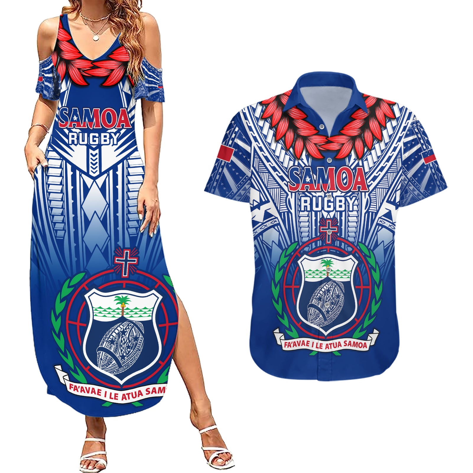 custom-samoa-rugby-couples-matching-summer-maxi-dress-and-hawaiian-shirt-2023-go-manu-samoa-with-ula-fala-style